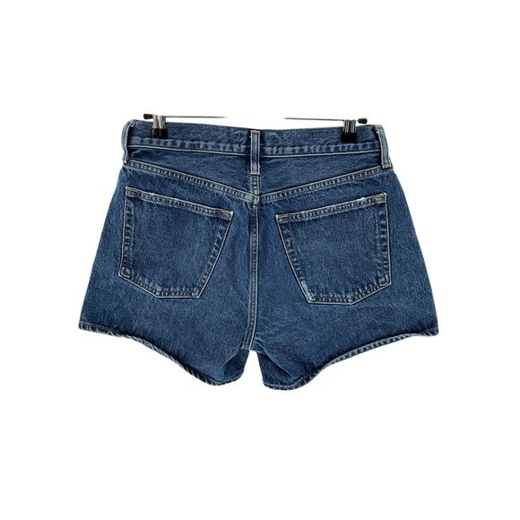 Free People 'Parker' Blue Cotton Long Shorts Size 27 - Picture 3 of 4